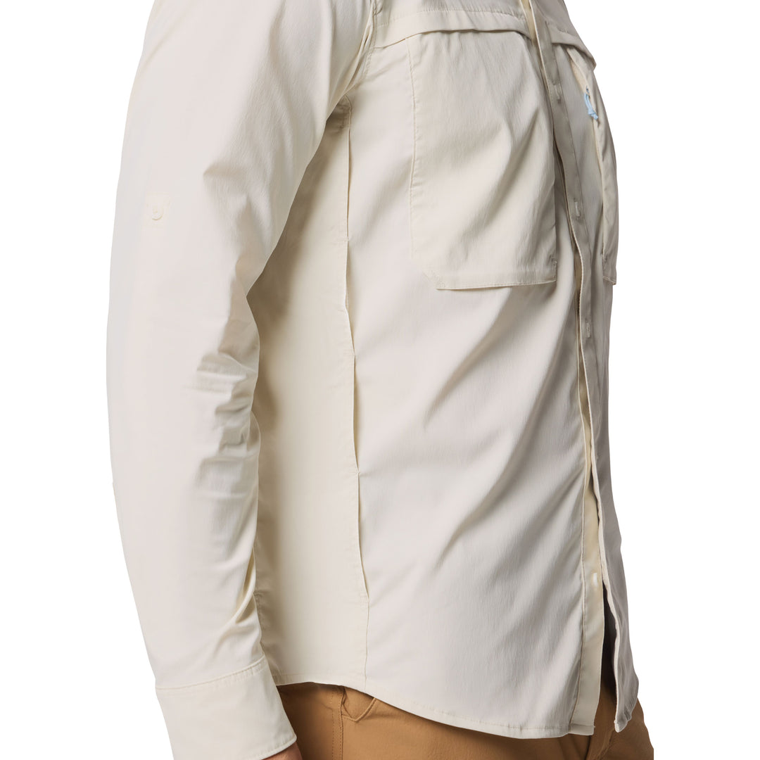 Duck Camp Men's Lightweight Fishing Shirt Long Sleeve Birch Image 08