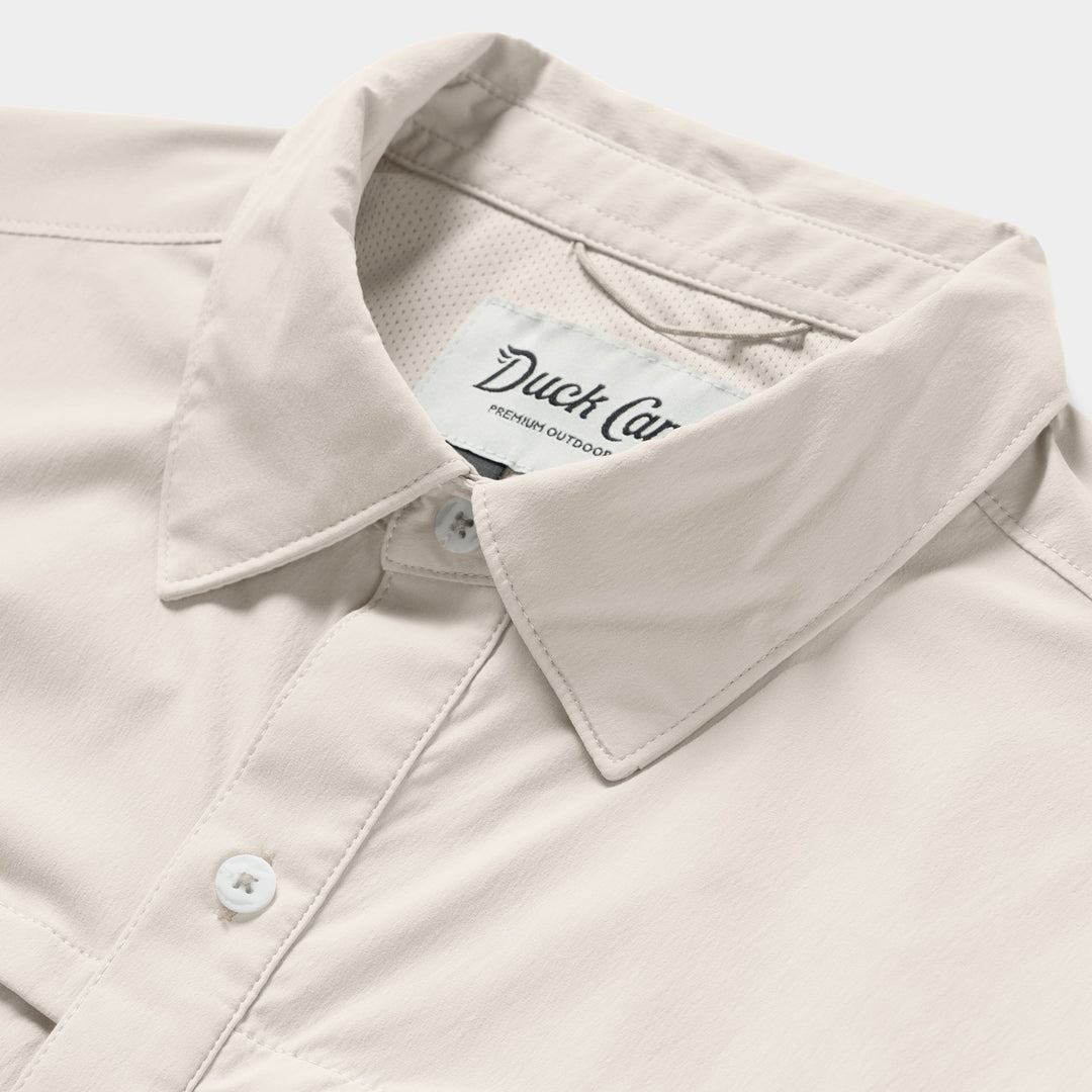 Duck Camp Men's Lightweight Fishing Shirt Long Sleeve Birch Image 10