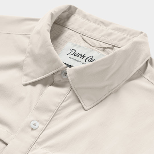 Duck Camp Men's Lightweight Fishing Shirt Long Sleeve Birch Image 10