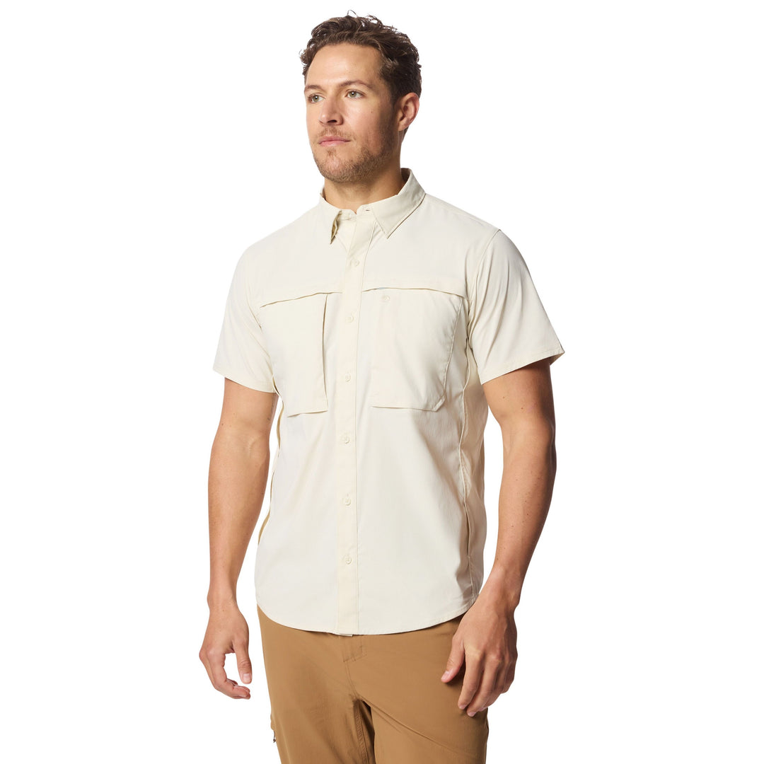 Duck Camp Men's Lightweight Fishing Shirt Short Sleeve Birch Image 03
