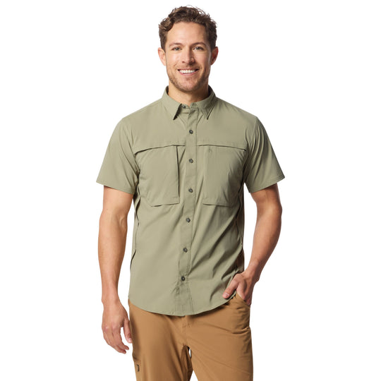Duck Camp Men's Lightweight Fishing Shirt Short Sleeve Sagebrush Image 03