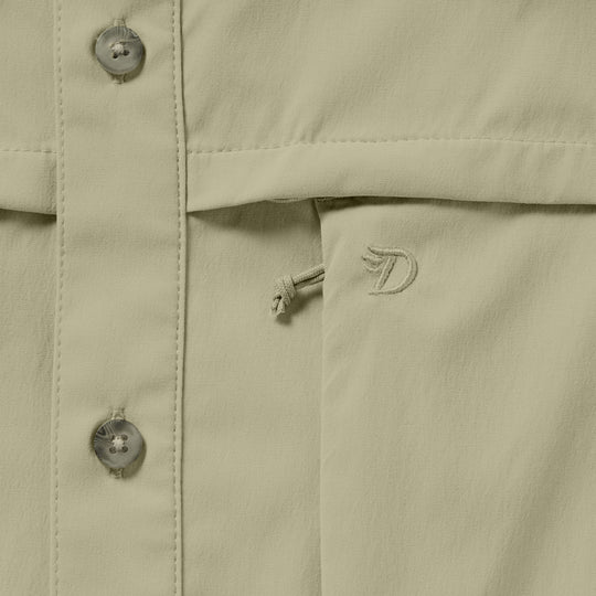 Duck Camp Men's Lightweight Fishing Shirt Short Sleeve Sagebrush Image 09
