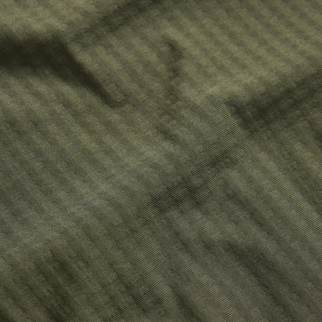 Duck Camp Men's Lightweight Grid Tech Fleece 1/2 Zip Moss/Raven Image 04