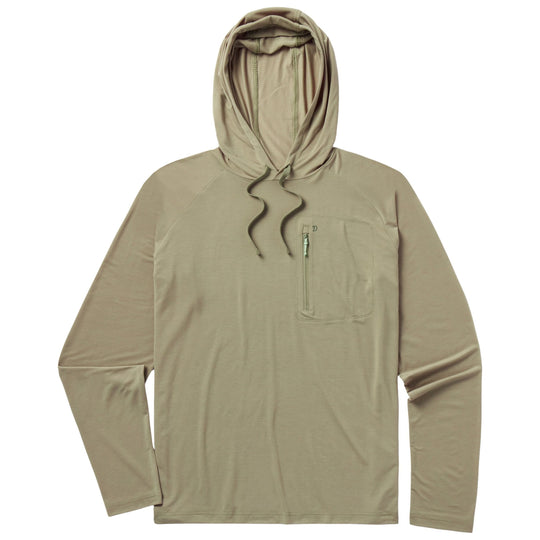 Duck Camp Men's Lightweight Performance drirelease Hoodie Sagebrush Image 01