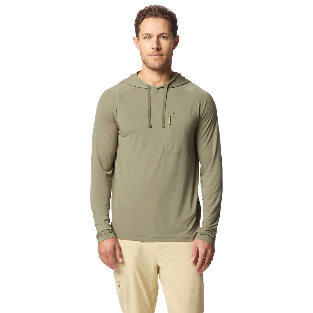 Duck Camp Men's Lightweight Performance drirelease Hoodie Sagebrush Image 03