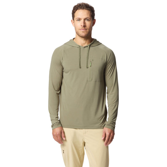 Duck Camp Men's Lightweight Performance drirelease Hoodie Sagebrush Image 03
