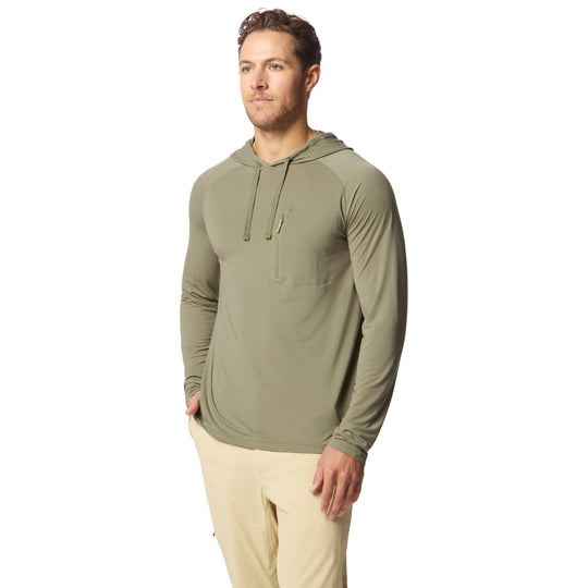 Duck Camp Men's Lightweight Performance drirelease Hoodie Sagebrush Image 04
