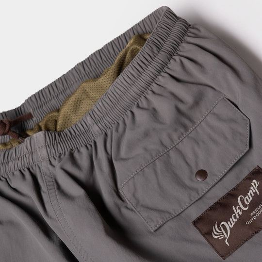 Duck Camp Men's Scout Shorts 5" Charcoal Image 02