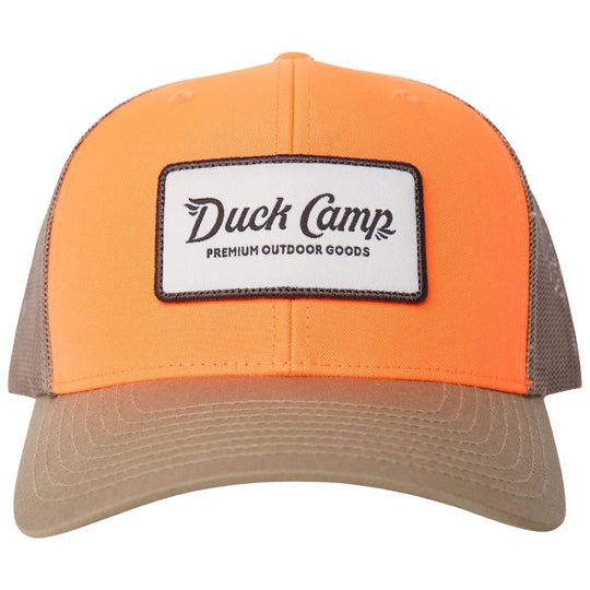 Duck Camp Trucker Hat Wheat/Blaze Image 01