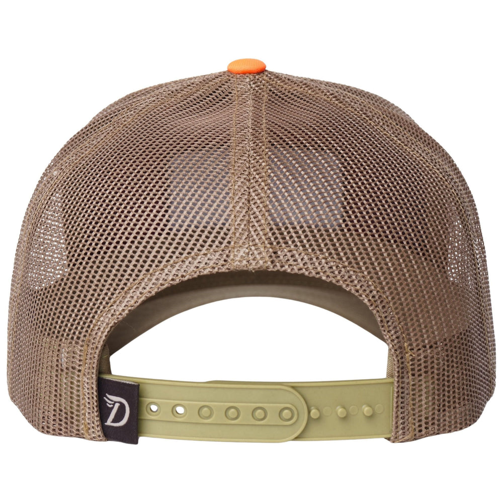 Duck Camp Trucker Hat Wheat/Blaze Image 02
