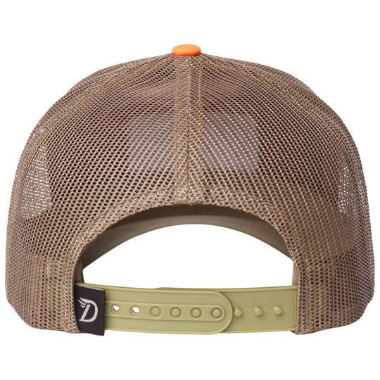 Duck Camp Trucker Hat Wheat/Blaze Image 02