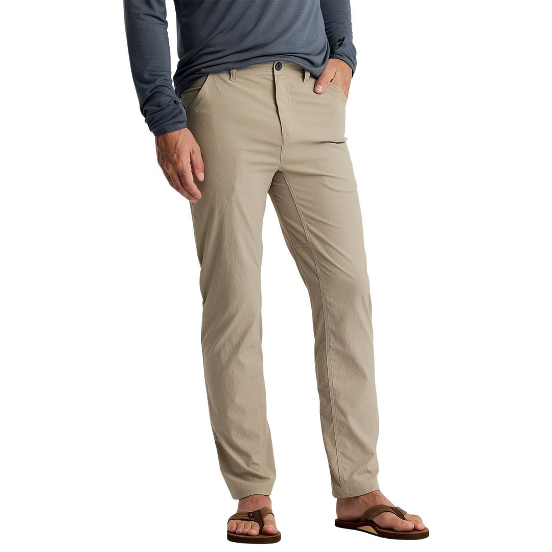 Free Fly Men's Topogrid Short Vintage Khaki Image 01