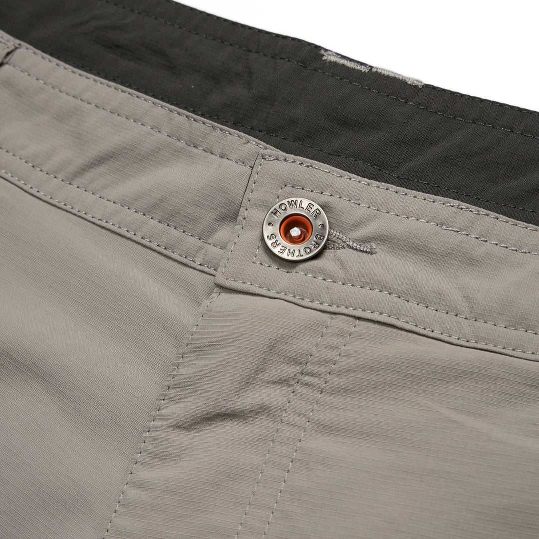 Howler Brothers Horizon Hybrid Shorts - 7.5" Silt Image 06