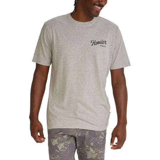 Howler Brothers Howler Posse T-Shirt Heather Grey Image 03