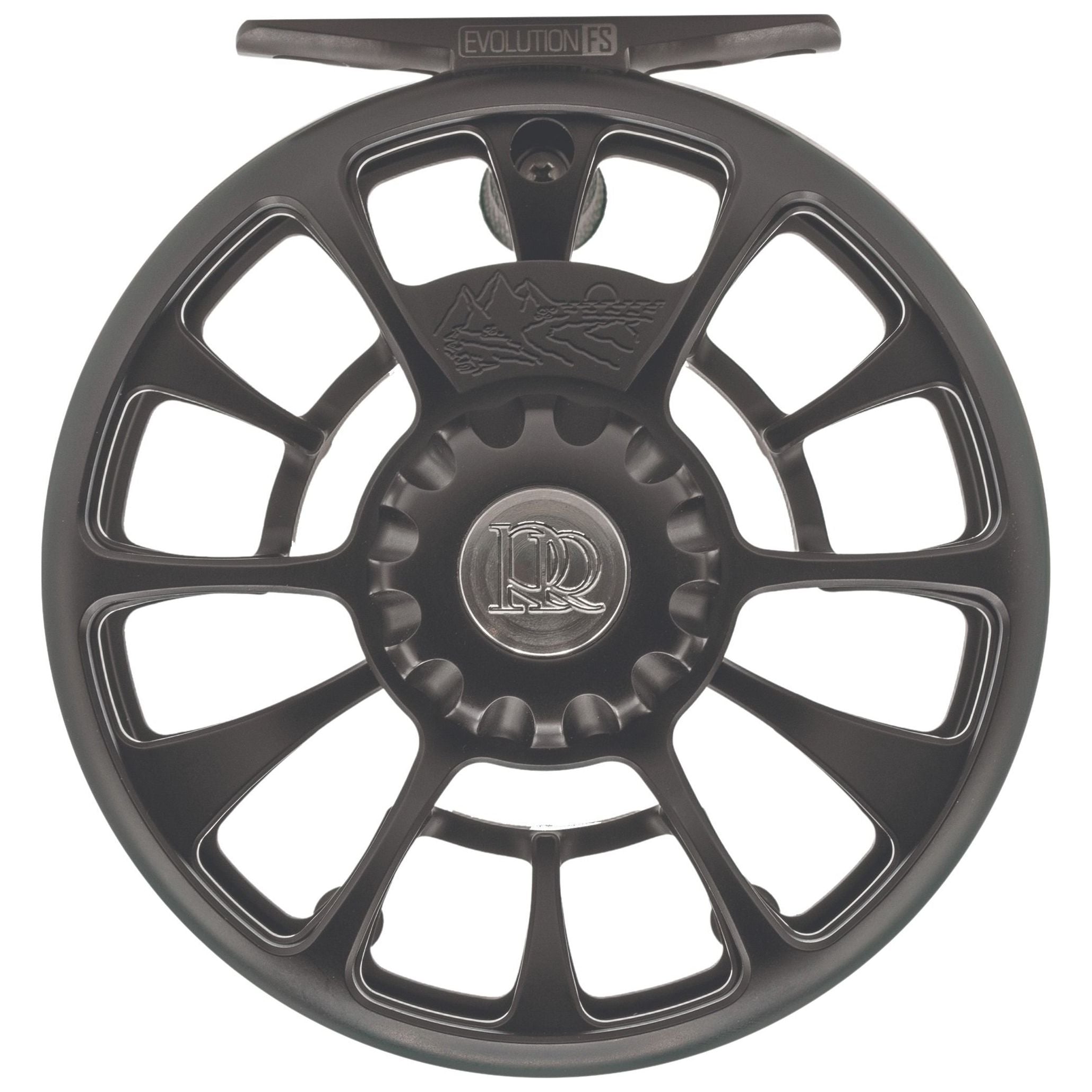 Ross Reels Evolution FS Fly Reel Matte Black Image 01