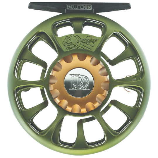 Ross Reels Evolution FS Fly Reel Matte Olive Image 01