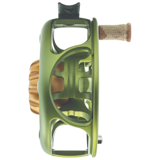 Ross Reels Evolution FS Fly Reel Matte Olive Image 03