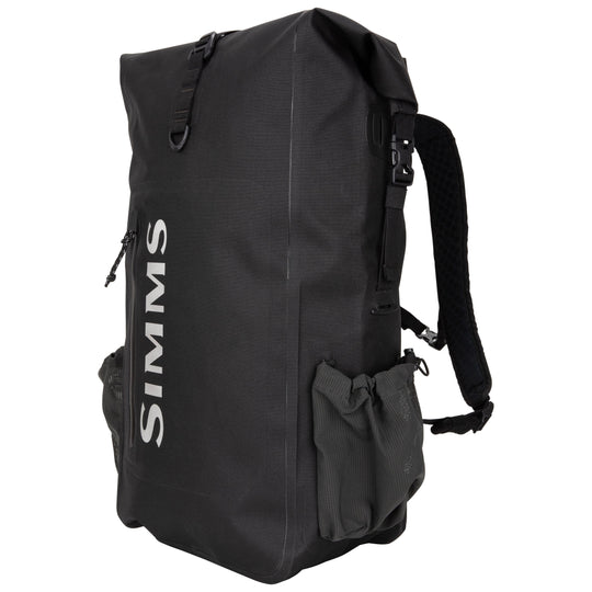 Simms Dry Creek Rolltop Backpack Black Image 01