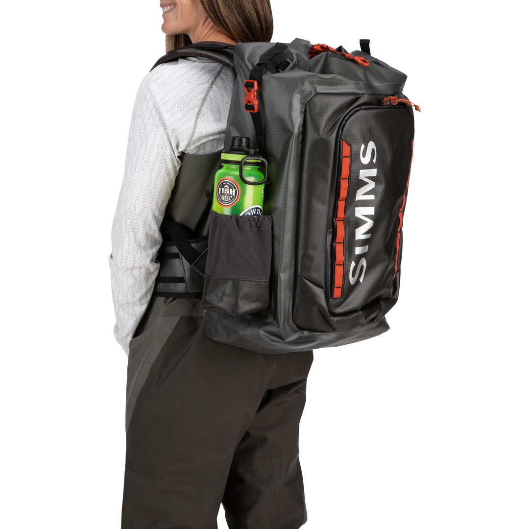 Simms Dry Creek Rolltop Backpack Black Image 05