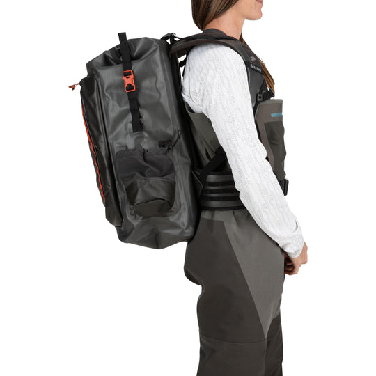 Simms Dry Creek Rolltop Backpack Black Image 06