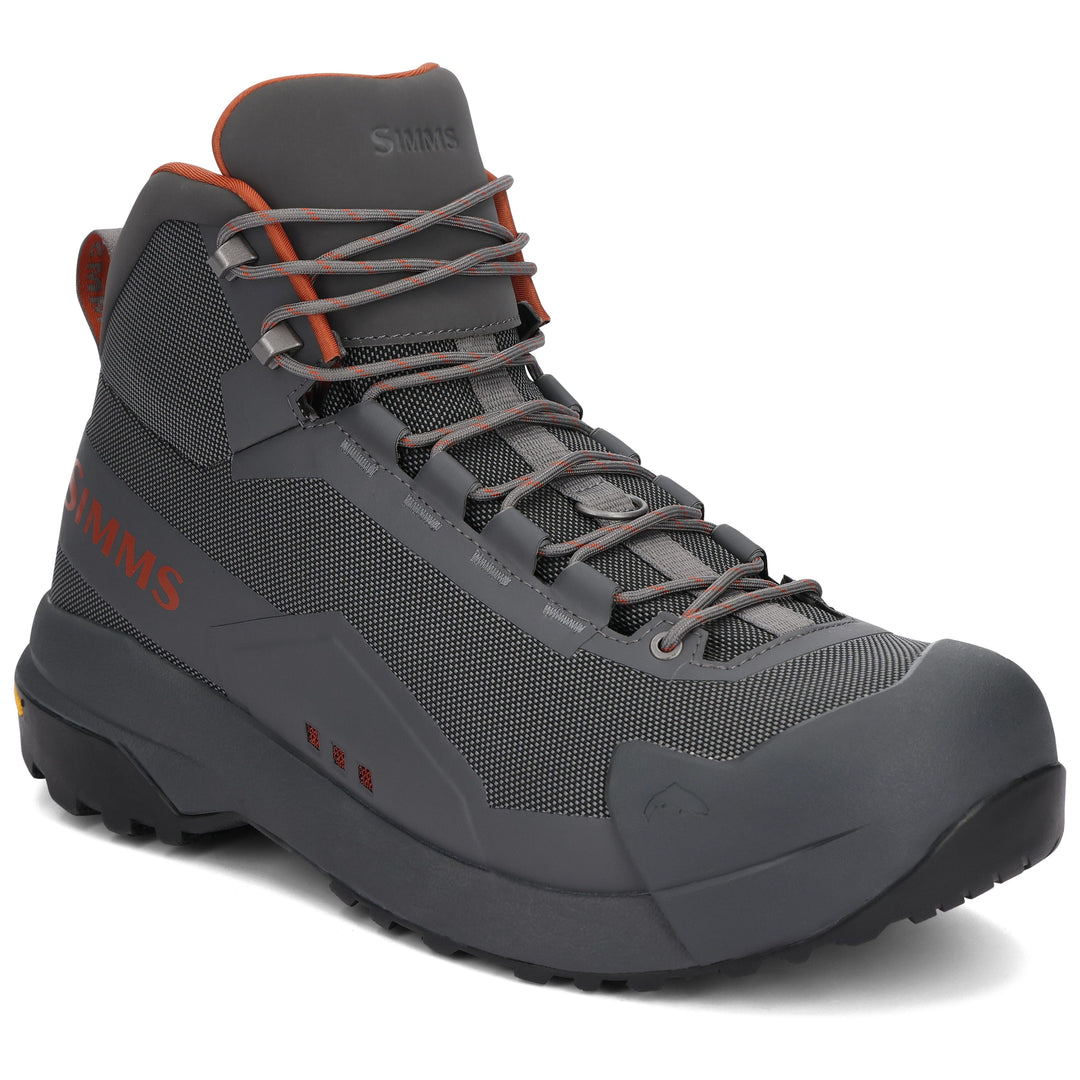 Simms Men's Flyweight Boot Vibram Steel Grey Image 01