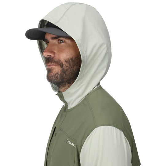 Simms Men's Latitude BiComp Hoody Aspen/Willow Image 04