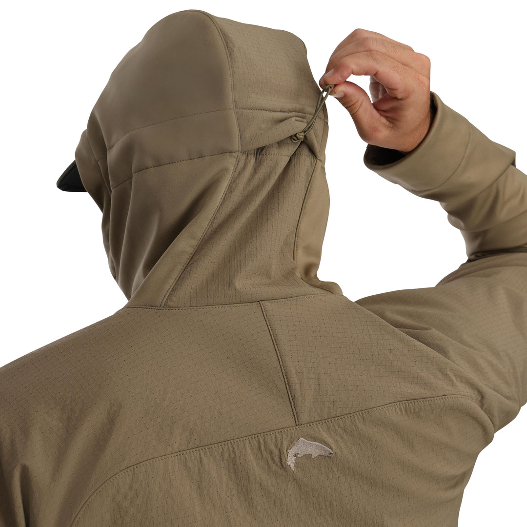 Simms Men's Saginaw Hoody Bay Leaf Image 04