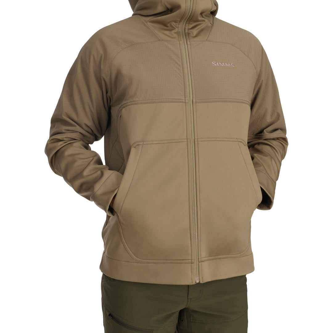 Simms Men's Saginaw Hoody Bay Leaf Image 05