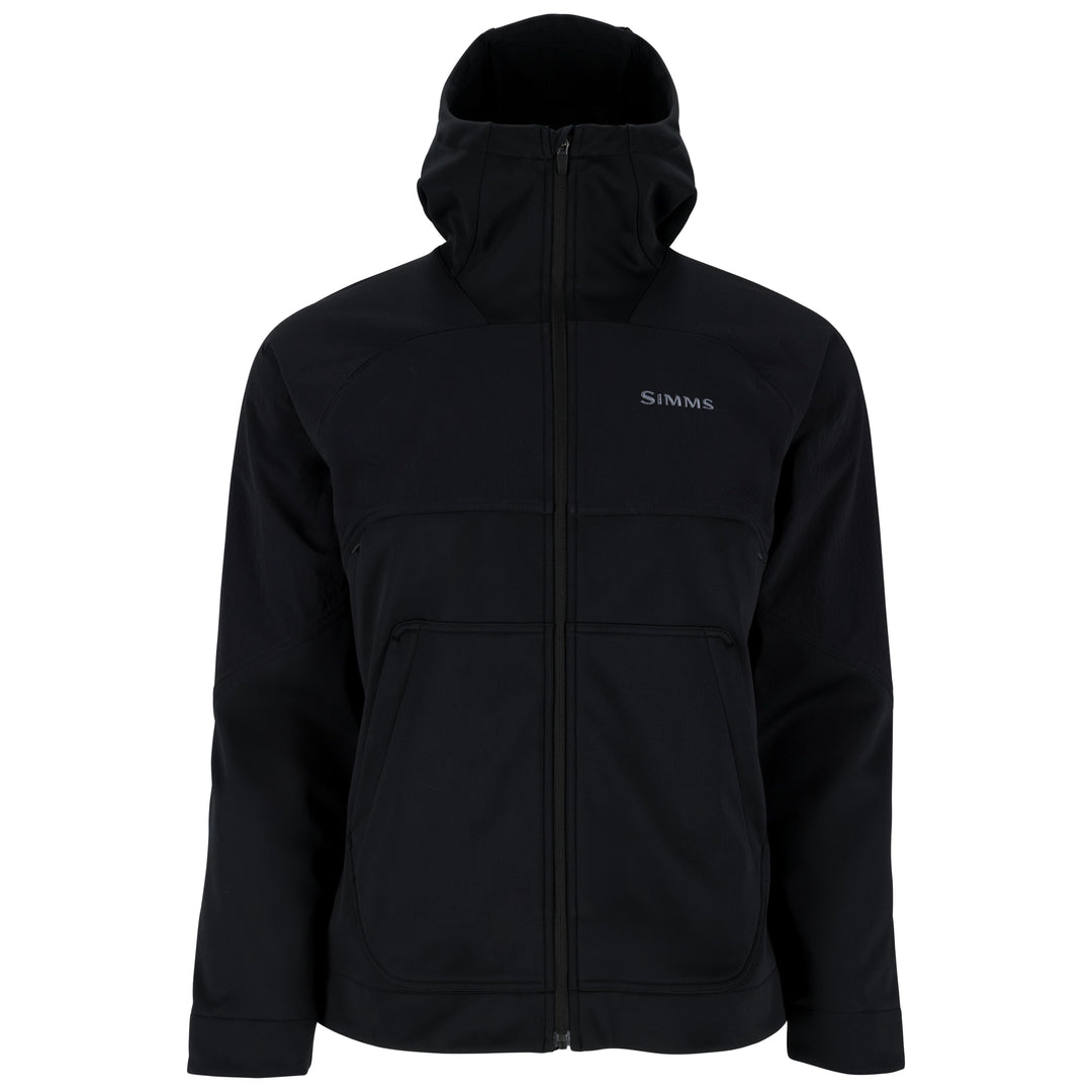 Simms Men's Saginaw Hoody Black Image 01