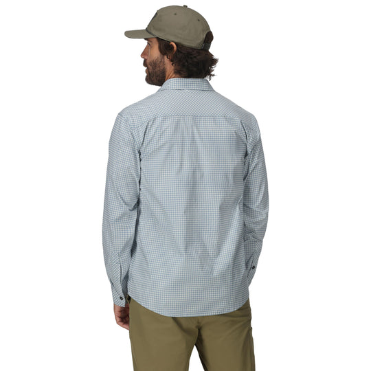 Simms Men's Stone Cold LS Shirt Antigua Stone Cold Check Image 03