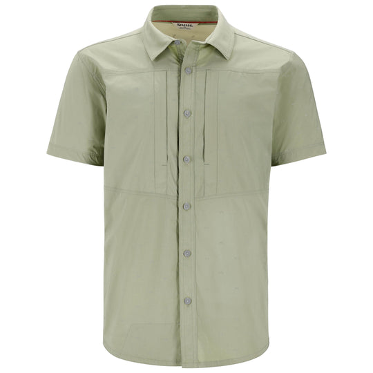 Simms Men's Stone Cold SS Shirt Fishtail Pale Pine Image 01