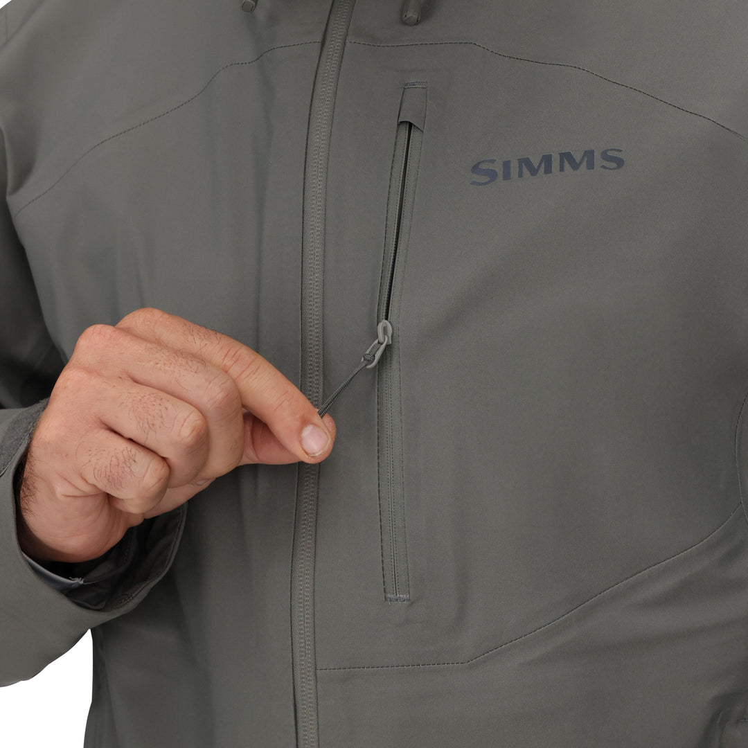 Simms Men's Vapor Elite Jacket Gunmetal Image 05