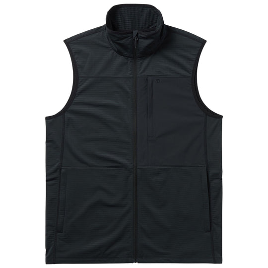 Duck Camp Men's Lightweight Grid Tech Vest Black Image 01