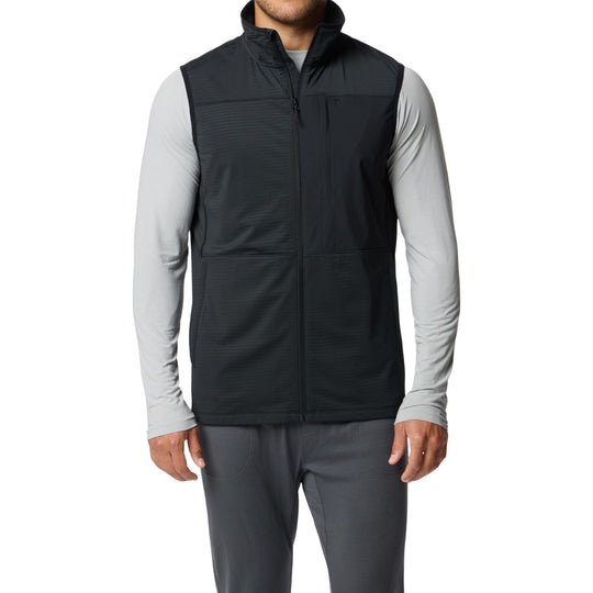 Duck Camp Men's Lightweight Grid Tech Vest Black Image 02