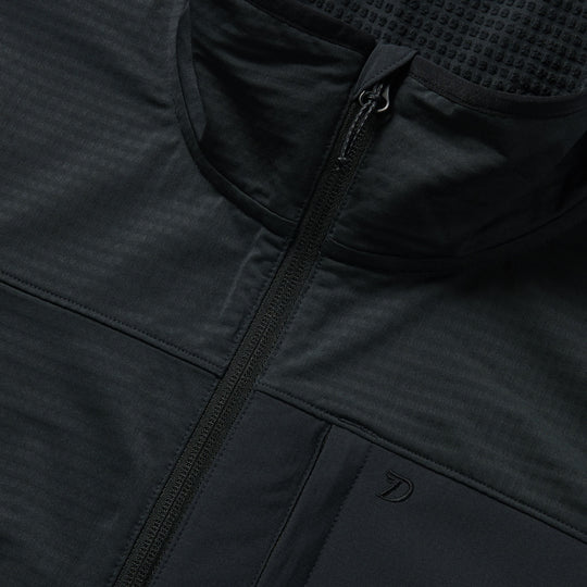 Duck Camp Men's Lightweight Grid Tech Vest Black Image 04