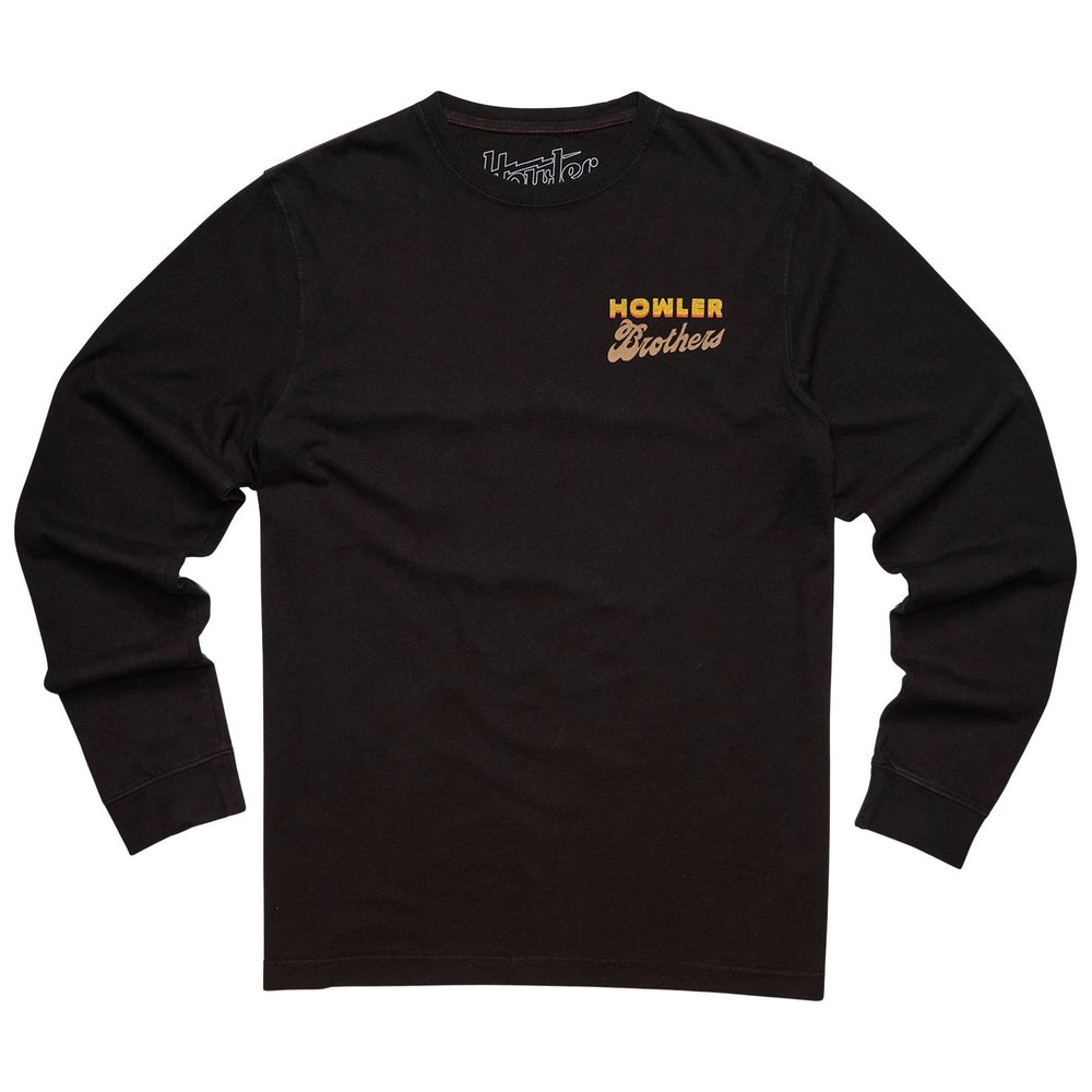 Howler Brothers Osprey Prey Longsleeve T-Shirt Black Image 02