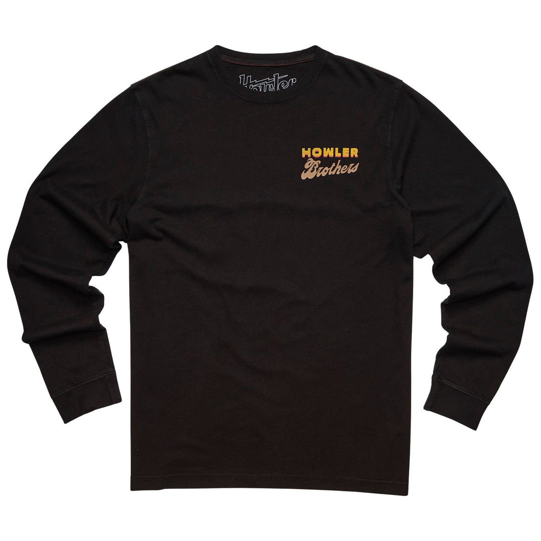 Howler Brothers Osprey Prey Longsleeve T-Shirt Black Image 02