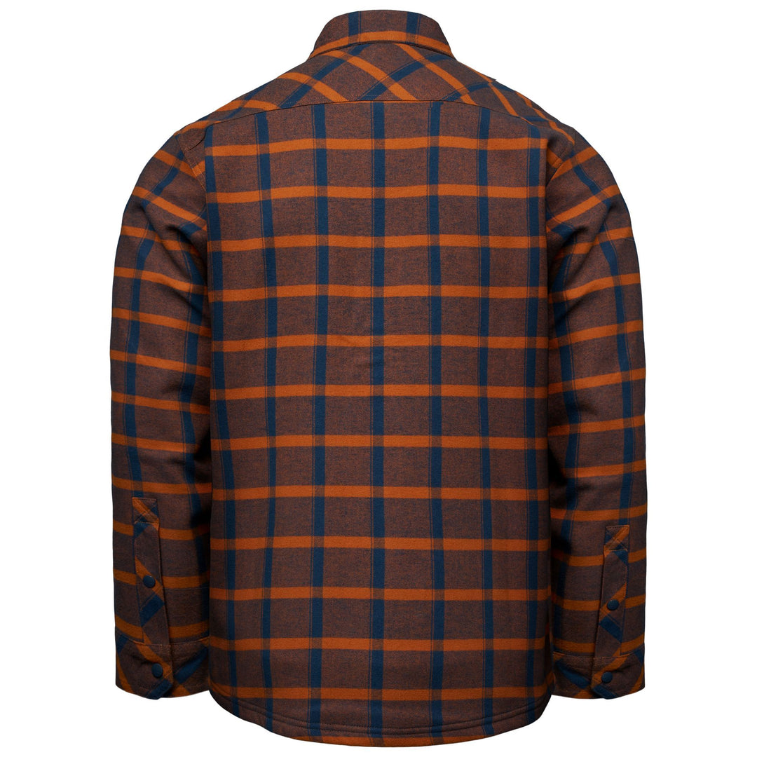 Simms Men's Coldweather Shacket Ellington Plaid: Stone Fly Image 02