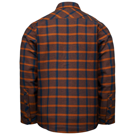 Simms Men's Coldweather Shacket Ellington Plaid: Stone Fly Image 02