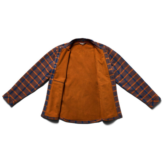Simms Men's Coldweather Shacket Ellington Plaid: Stone Fly Image 03
