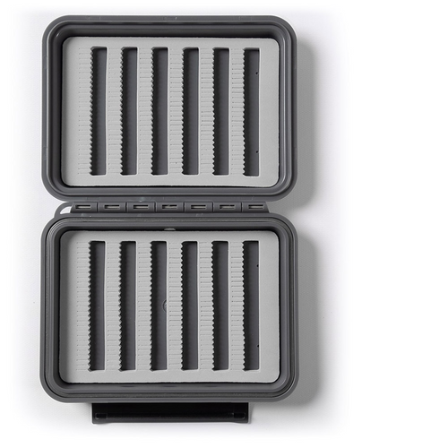 Plan D Pocket Max Fly Box - Steel Grey - Trout/Bonefish