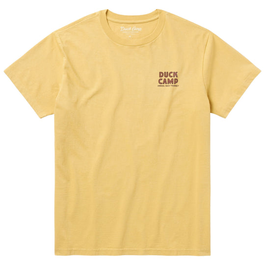 Duck Camp Men's Bass Tourney Graphic Tee Mustard Image 02