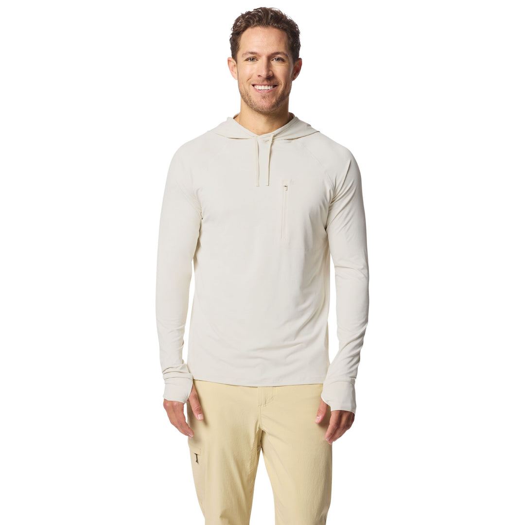 Duck Camp Men's Brrr Lightweight Rockport Hoodie Birch Image 02