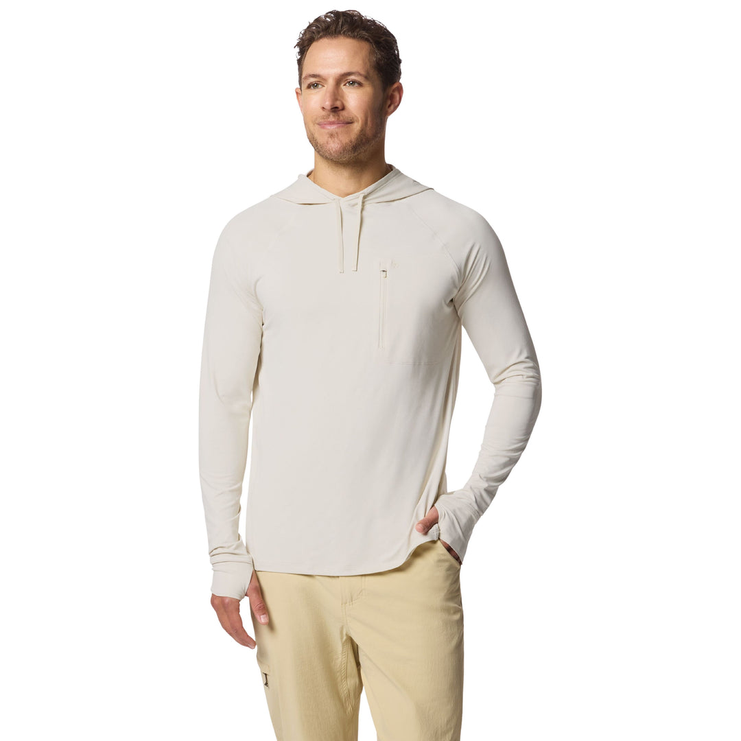 Duck Camp Men's Brrr Lightweight Rockport Hoodie Birch Image 03