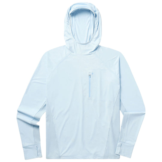 Duck Camp Men's Brrr Lightweight Rockport Pro Guide Hoodie Ice Water Image 01