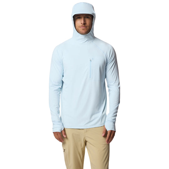 Duck Camp Men's Brrr Lightweight Rockport Pro Guide Hoodie Ice Water Image 02