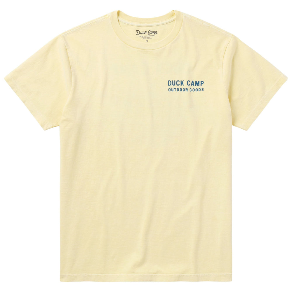 Duck Camp Men's Bucket List Graphic Tee Summerland Yellow Image 02