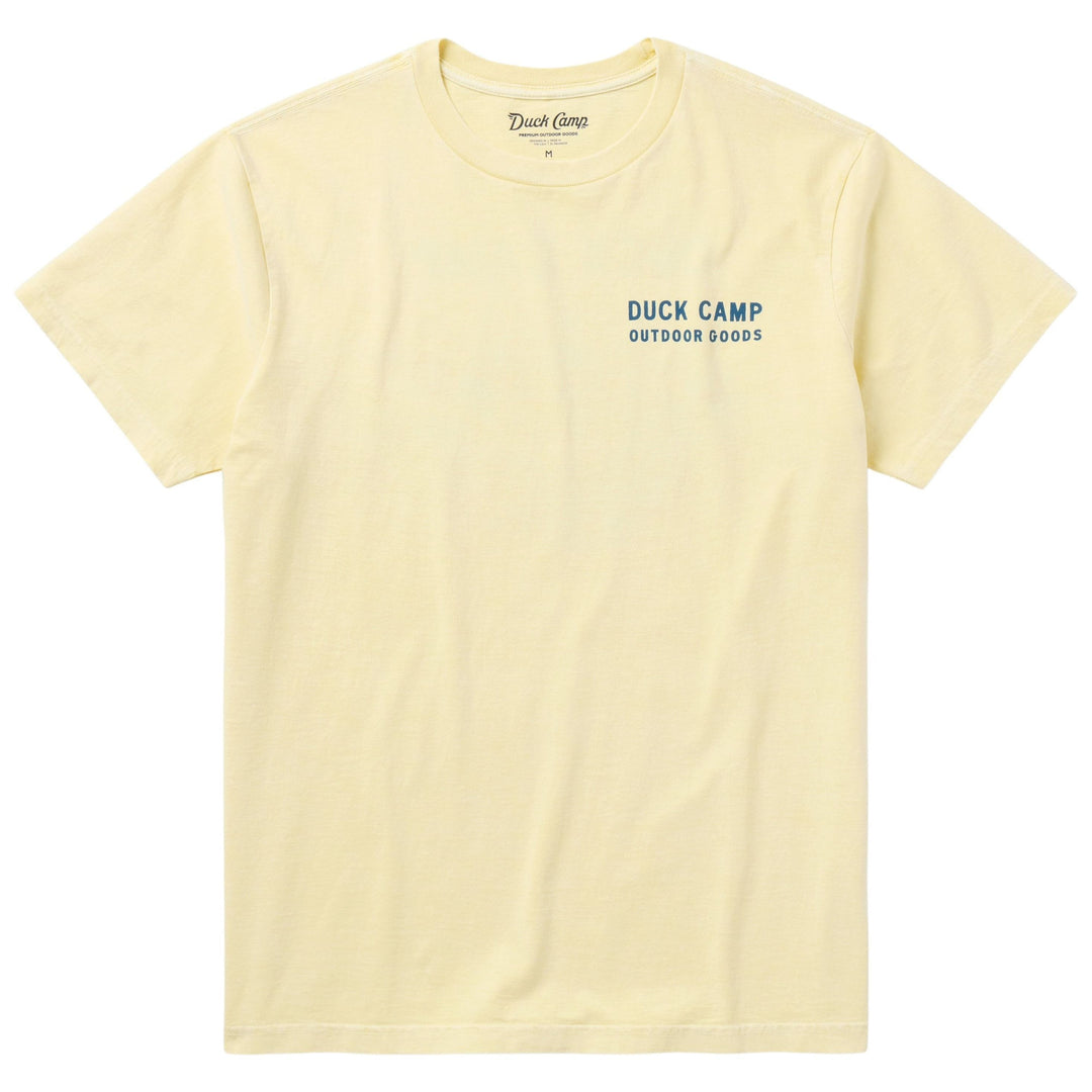 Duck Camp Men's Bucket List Graphic Tee Summerland Yellow Image 02