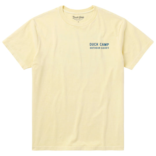 Duck Camp Men's Bucket List Graphic Tee Summerland Yellow Image 02
