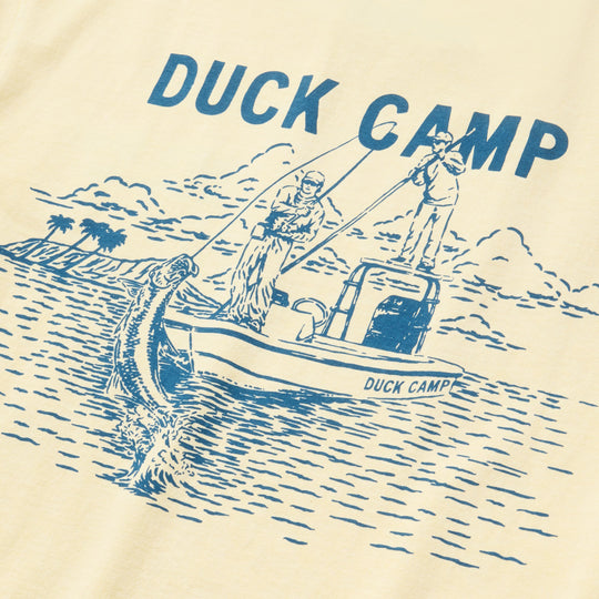 Duck Camp Men's Bucket List Graphic Tee Summerland Yellow Image 03